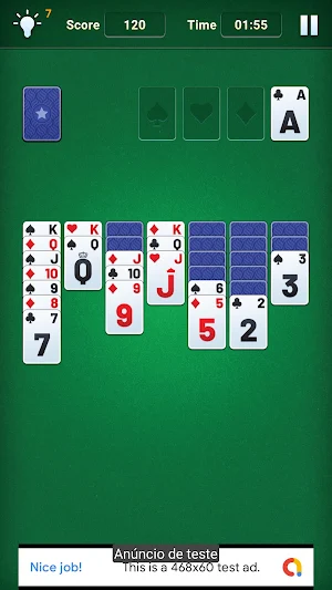 Solitaire - 4 in 1 Screenshot 1
