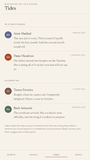 Kith: Private Friendship CRM Screenshot 3