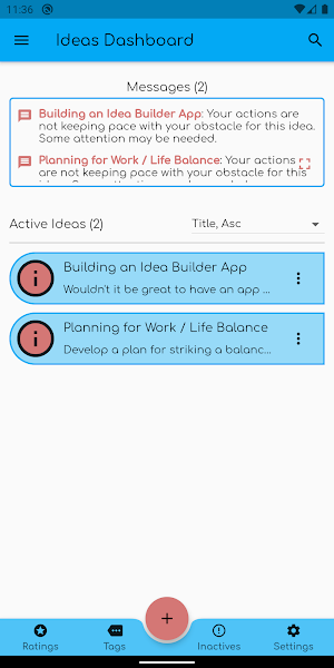 Idea Builder Screenshot 2