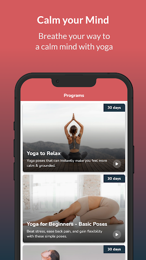 Yoga Poses for Relaxation Screenshot 1