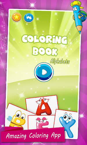 ABC Learn Colors Kids Coloring Games Screenshot 0