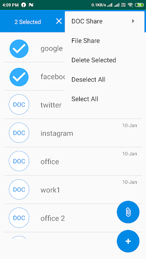 My Vault - Offline locker Store password and files Screenshot 1