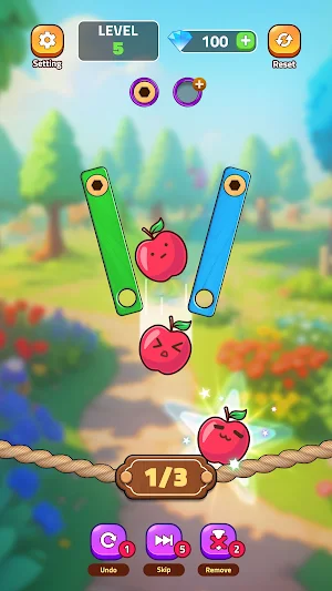 Unscrew Fruit: Nut & Bolt Jam Screenshot 0