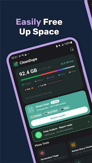 CleanDupe: File Cleaner Screenshot 0