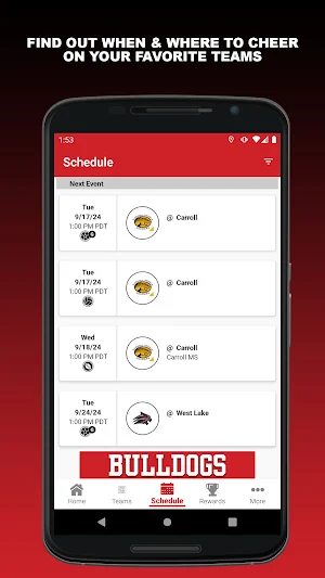 HGMS Athletics Screenshot 1