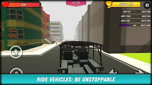 Pixel Block Battle Gun 3D FPS Screenshot 3
