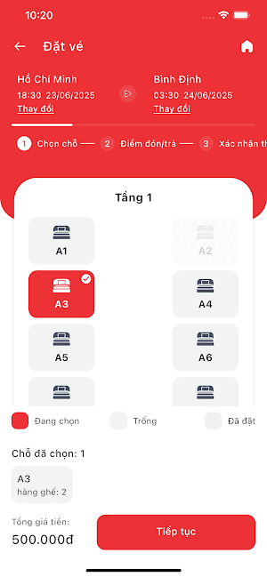 Cuộc Huê Limousine Screenshot 2