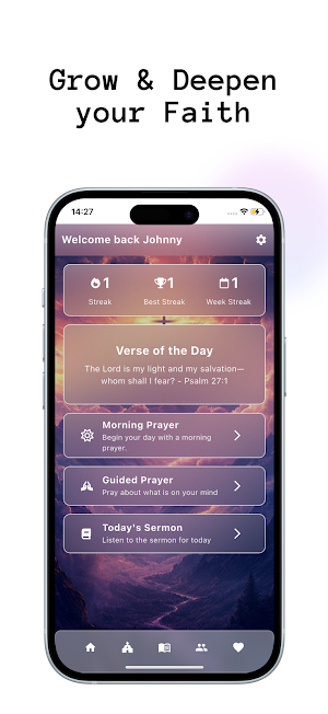 Logos: Daily Prayer & Devotion Screenshot 0