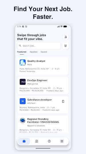 OnJob.io: Job Search & Apply Screenshot 0