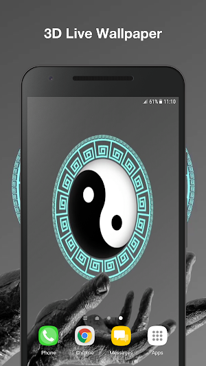 Yin Yang Live Wallpaper Pro Screenshot 0