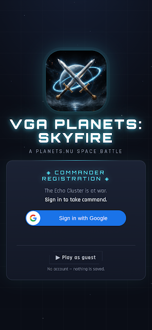 VGA Planets: Skyfire screenshot 6