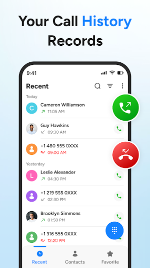 Contacts Dialer Screenshot 0