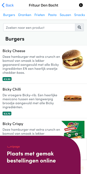 Frituur Den Bocht Screenshot 1