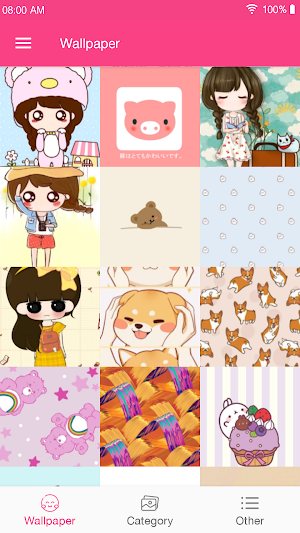 Lovely & Kawaii Wallpapers | Cute Backgrounds Screenshot 1