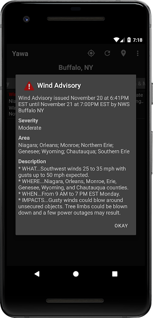 Yawa: U.S. Weather Screenshot 3