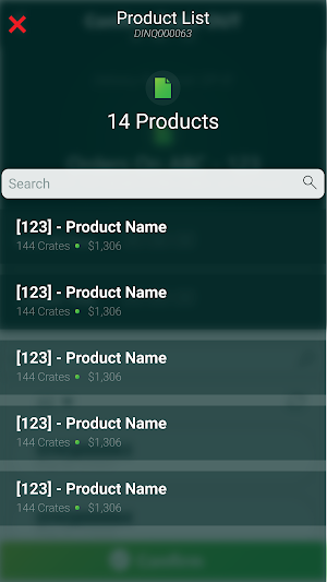 glassRUN Yard Management Screenshot 0