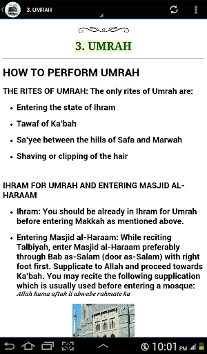 HAJJ & UMRAH (STEP BY STEP) Screenshot 2