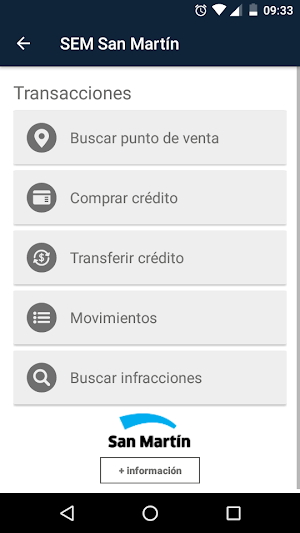 SEM San Martín Screenshot 2