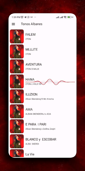 Albanian music ringtone Screenshot 3