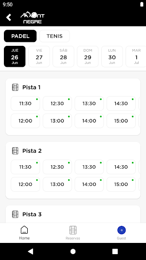 CT I PADEL MONTNEGRE Screenshot 2