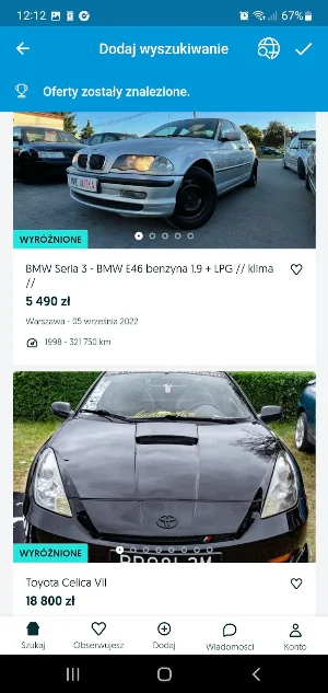 LZX.pl monitorowanie ogłoszeń Screenshot 1