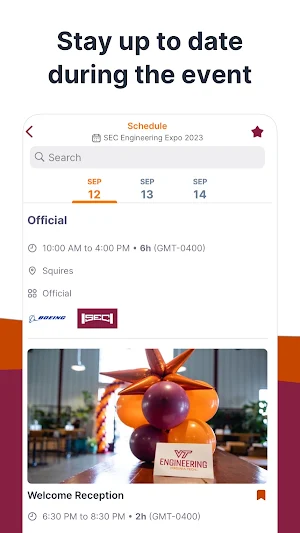 SEC Engineering Expo Screenshot 2