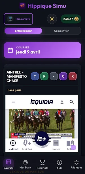 Hippique Simu:Horse Racing Screenshot 3
