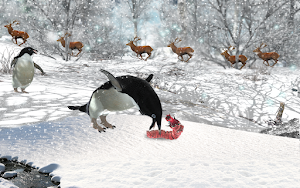 Flying Penguin Simulator Games Screenshot 2
