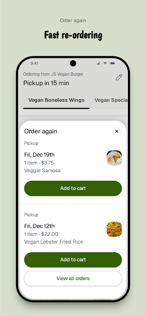 JS Vegan Burger Screenshot 3