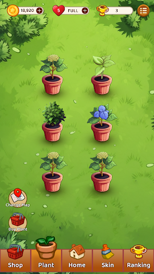 Flower Matching Puzzle Game Screenshot 1