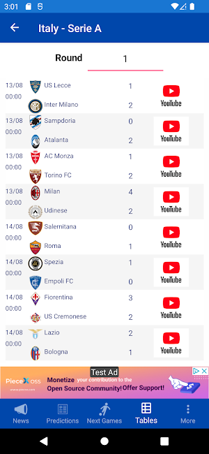 Serie A Screenshot 3