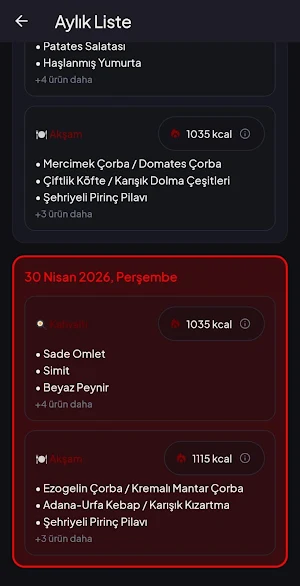 Yemekte Ne Var? Screenshot 1