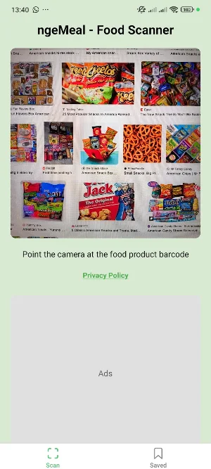 ngeMeal - Food Scanner Screenshot 0