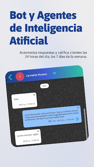 Pip - CRM para chats Screenshot 1