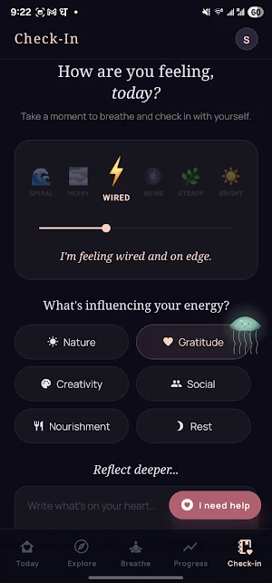 HealUp: Anxiety Relief Screenshot 1