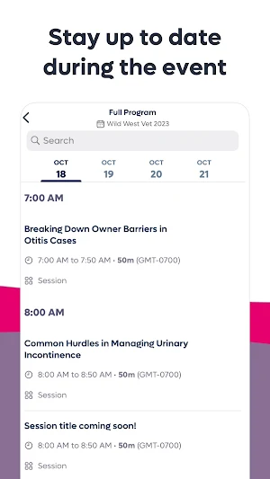 US Vet Shows Screenshot 2
