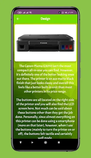 Canon G3010 Guide Screenshot 2