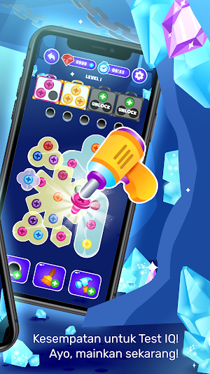 Crystal Screw Puzzle Screenshot 1