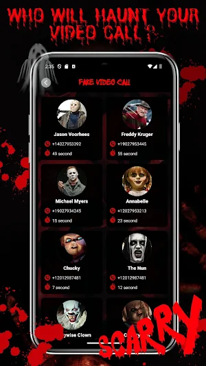 Horror Video Call Prank Screenshot 2