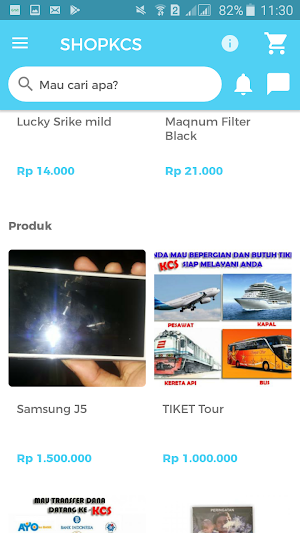 KCS Shop Screenshot 1