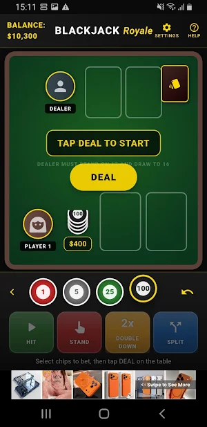 Blackjack Royale Screenshot 0