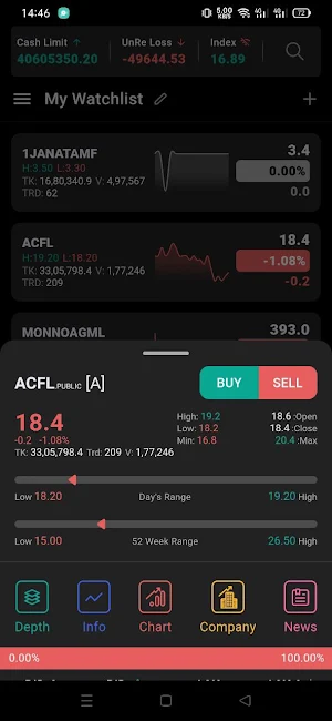 PCL Trade Screenshot 2