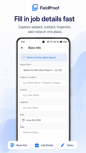 FieldProof Screenshot 2