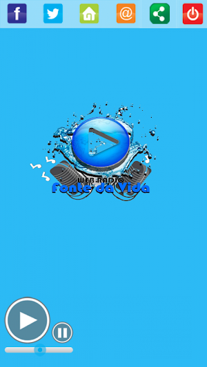 Radio Web Fonte da Vida Fm Screenshot 1