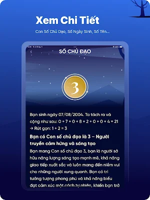 Thần số học - Bản đồ số mệnh Screenshot 3