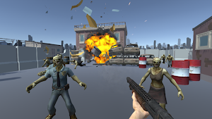 Zombie Shooter Simulator dead  Screenshot 1
