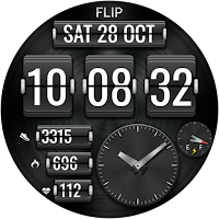 DIGI FLIP URX16 Watch face