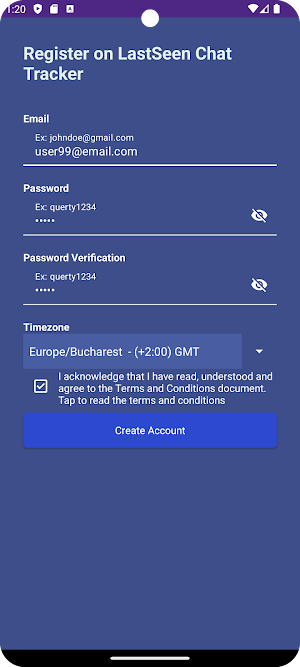 LastSeen Chat Tracker Screenshot 1