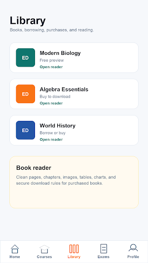 ED Library Screenshot 2