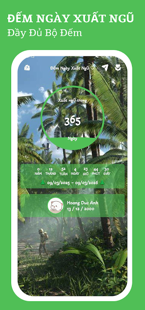 Đếm Ngược Xuất Ngũ Screenshot 1